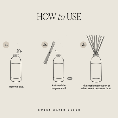 Sweet Water Decor - Salt and Sea Reed Diffuser - Home Decor &amp; Gifts - The Look and Co