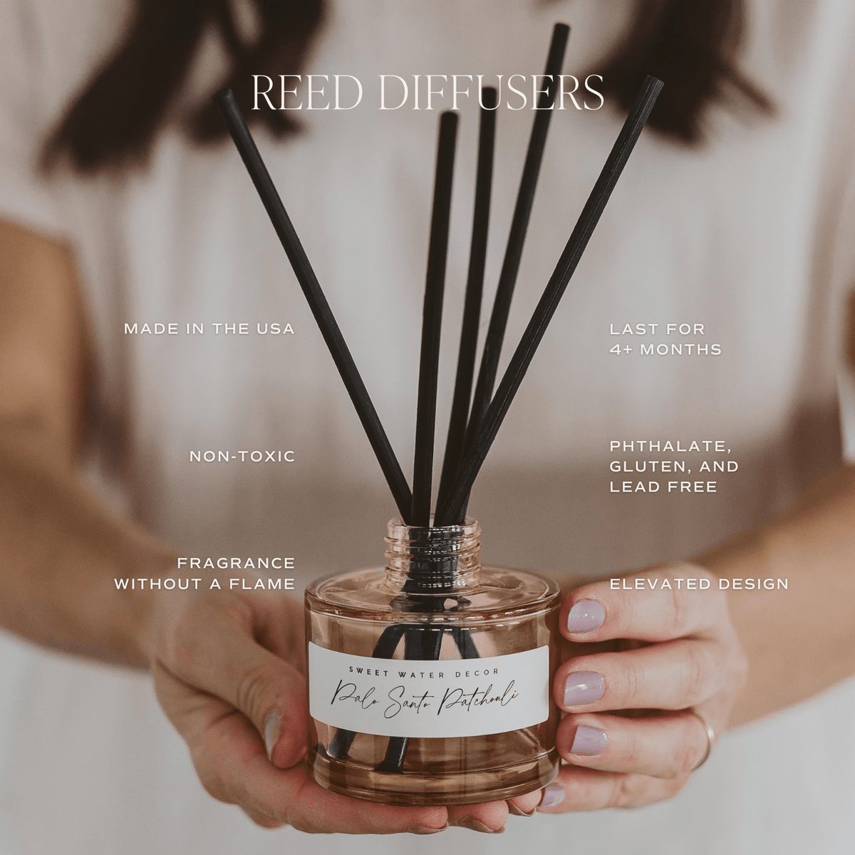 Sweet Water Decor - Salt and Sea Reed Diffuser - Home Decor &amp; Gifts - The Look and Co