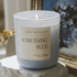 Sweet Water Decor - Something Blue 15 oz Soy Candle, Matte Jar - Wedding - The Look and Co