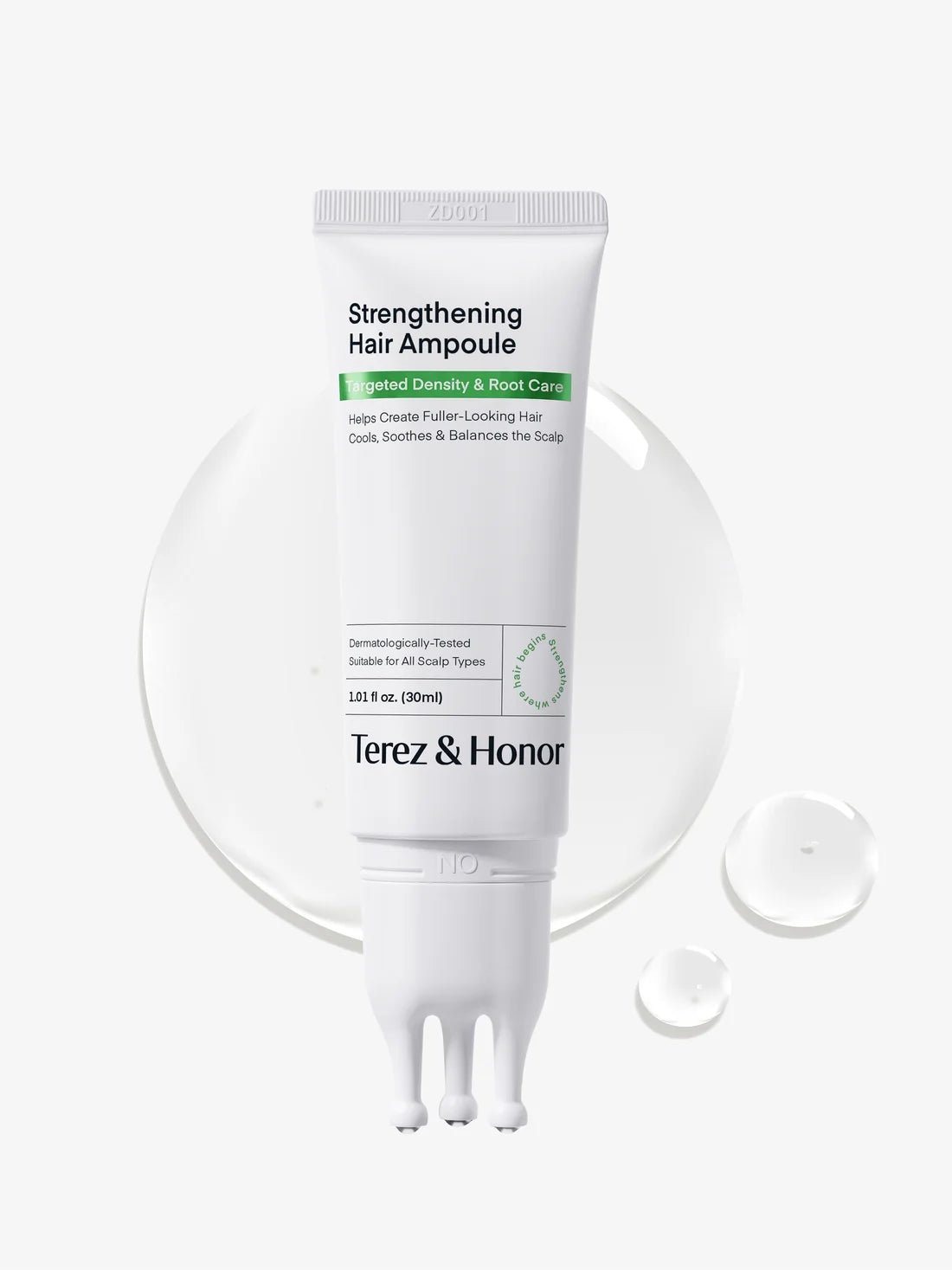 Terez &amp; Honor Scalp Serum Strengthening Hair Ampoule - The Look and Co