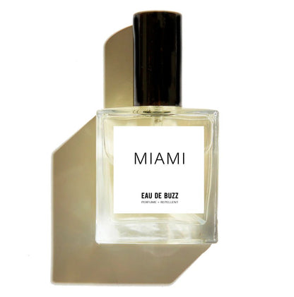 The Buzz MIAMI (UNISEX) Perfume + Bug Defying Repellent - The Look and Co