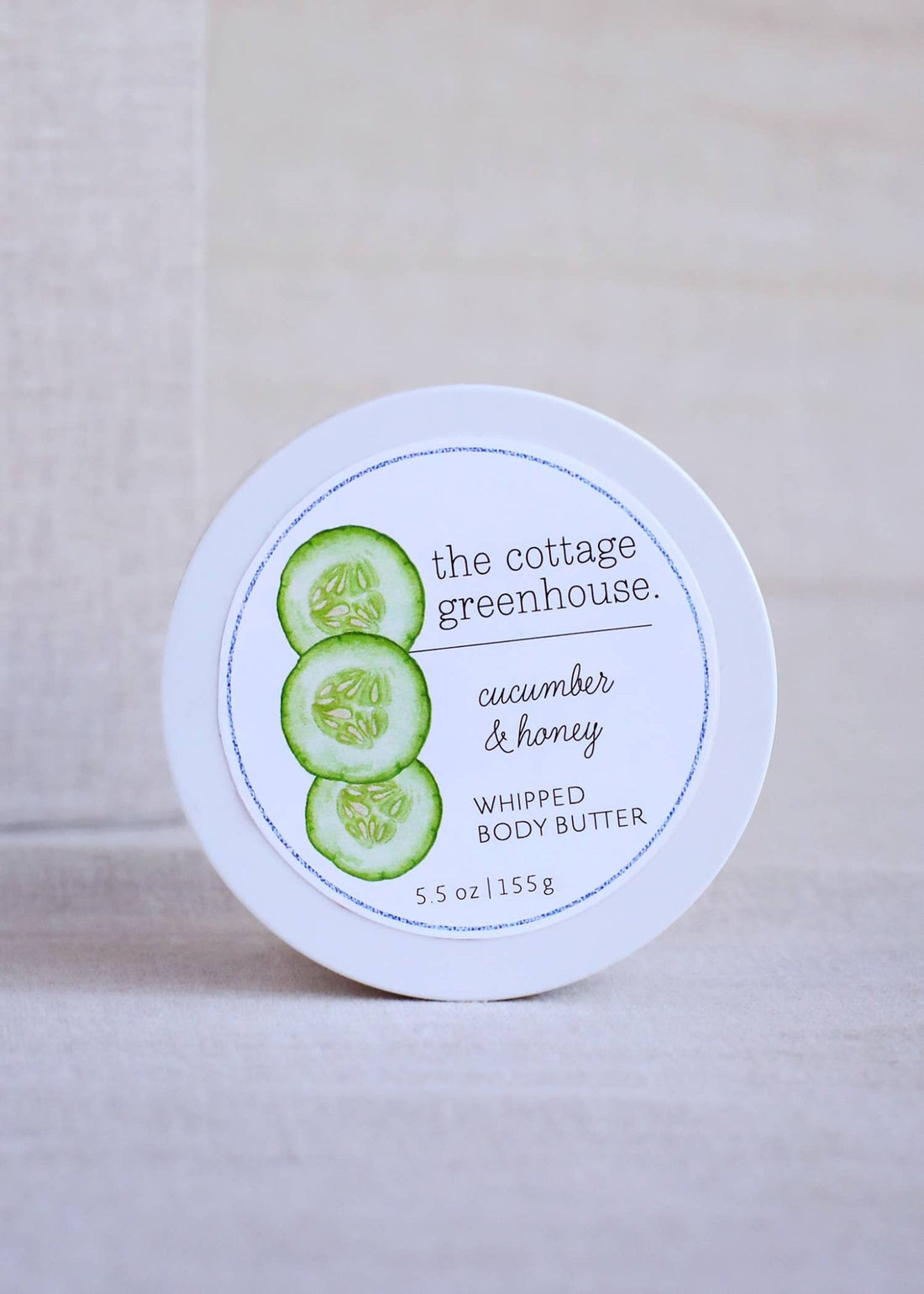 The Cottage Greenhouse - Cucumber &amp; Honey Body Butter - The Look and Co