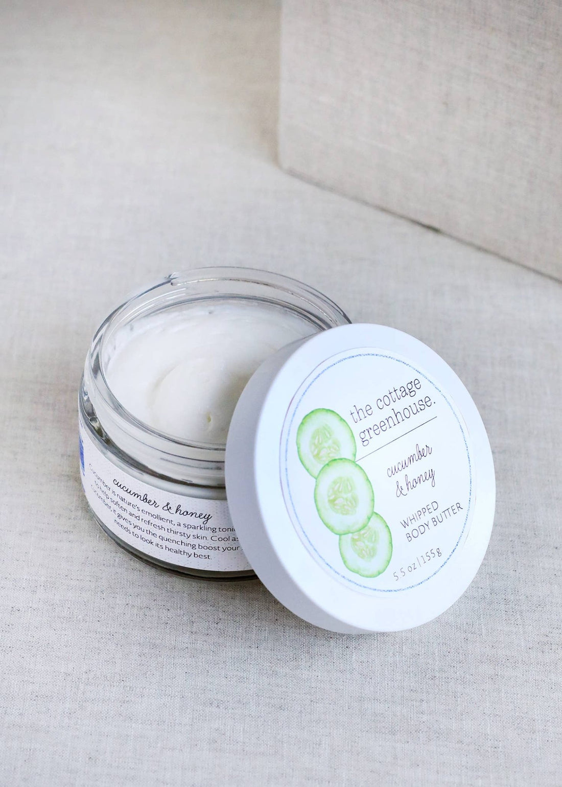 The Cottage Greenhouse - Cucumber &amp; Honey Body Butter - The Look and Co