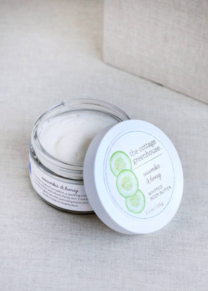 The Cottage Greenhouse - Cucumber &amp; Honey Body Butter - The Look and Co
