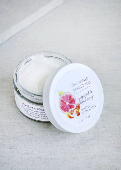 The Cottage Greenhouse - Grapefruit &amp; Blood Orange Body Butter - The Look and Co