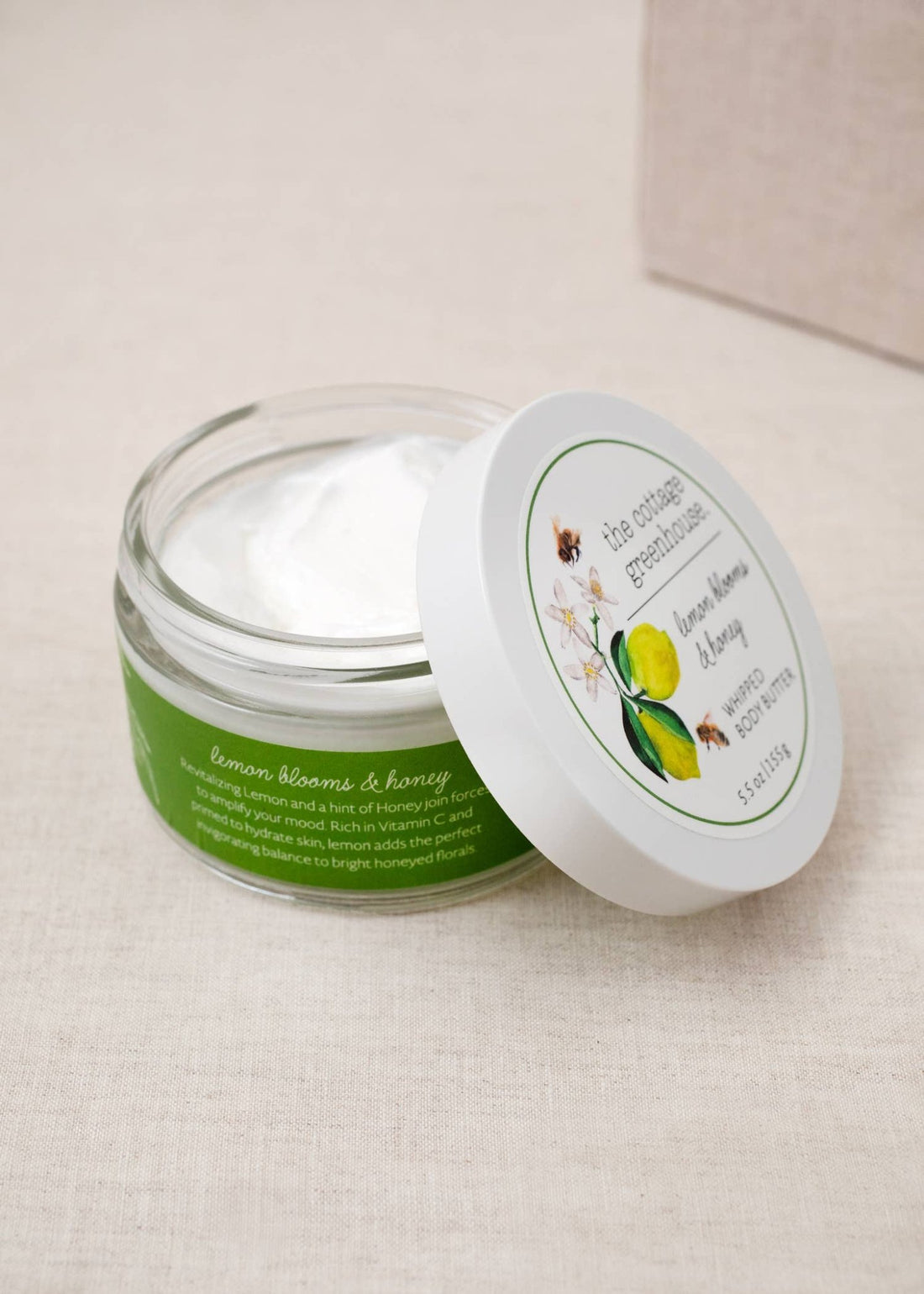 The Cottage Greenhouse - Lemon Blooms &amp; Honey Body Butter - The Look and Co