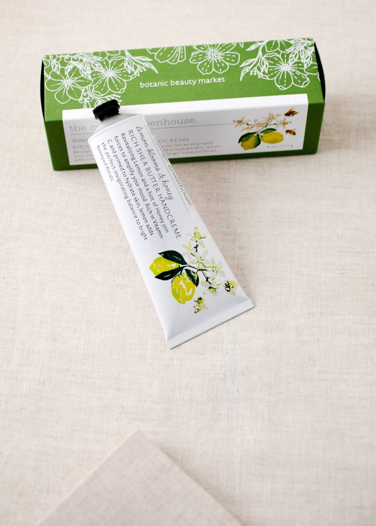 The Cottage Greenhouse - Lemon Blooms &amp; Honey Handcreme - The Look and Co