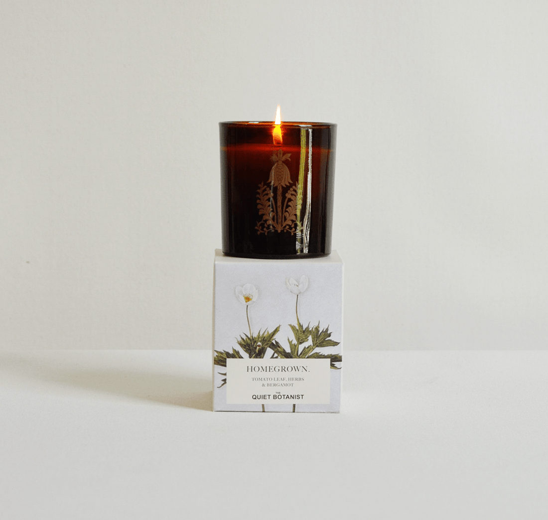 The Quiet Botanist - Home Grown Candle - The Look and Co
