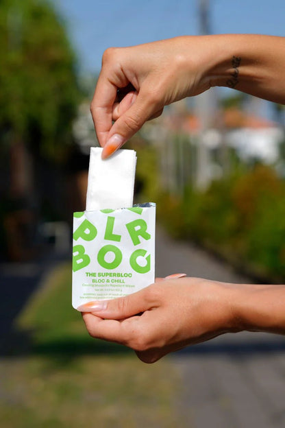 The Superbloc Bloc &amp; Chill Mosquito Repellent Wipes - The Look and Co