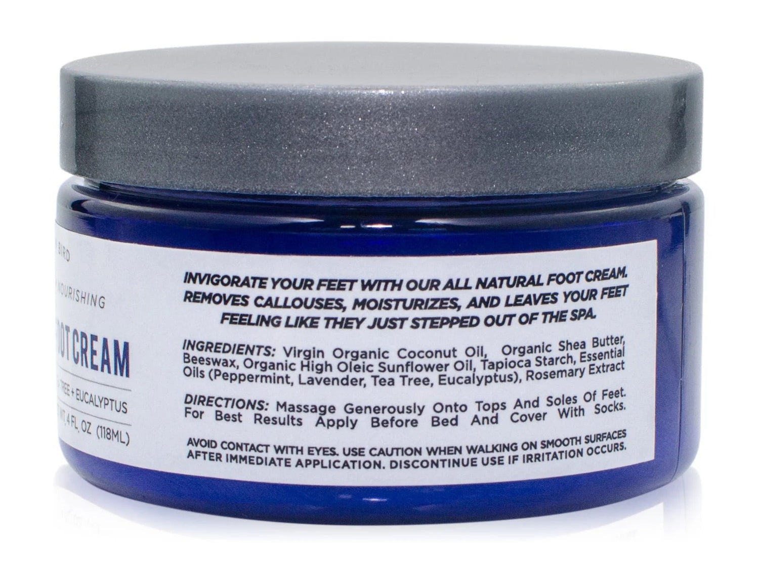 The Yellow Bird - All Natural Foot Cream - The Look and Co