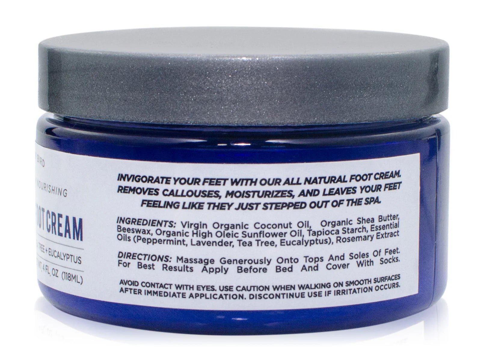 The Yellow Bird - All Natural Foot Cream - The Look and Co