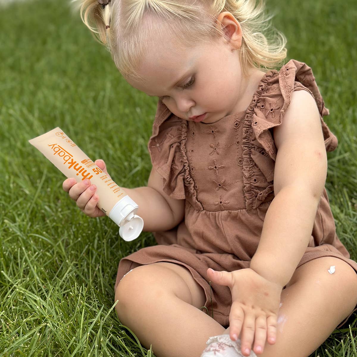 Think - Baby Clear Zinc Sunscreen Sensitive Skin SPF 50 3 oz - The Look and Co