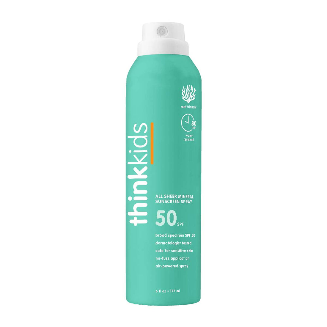 Think - Kids SPF 50 All Sheer Mineral Sunscreen Spray - The Look and Co