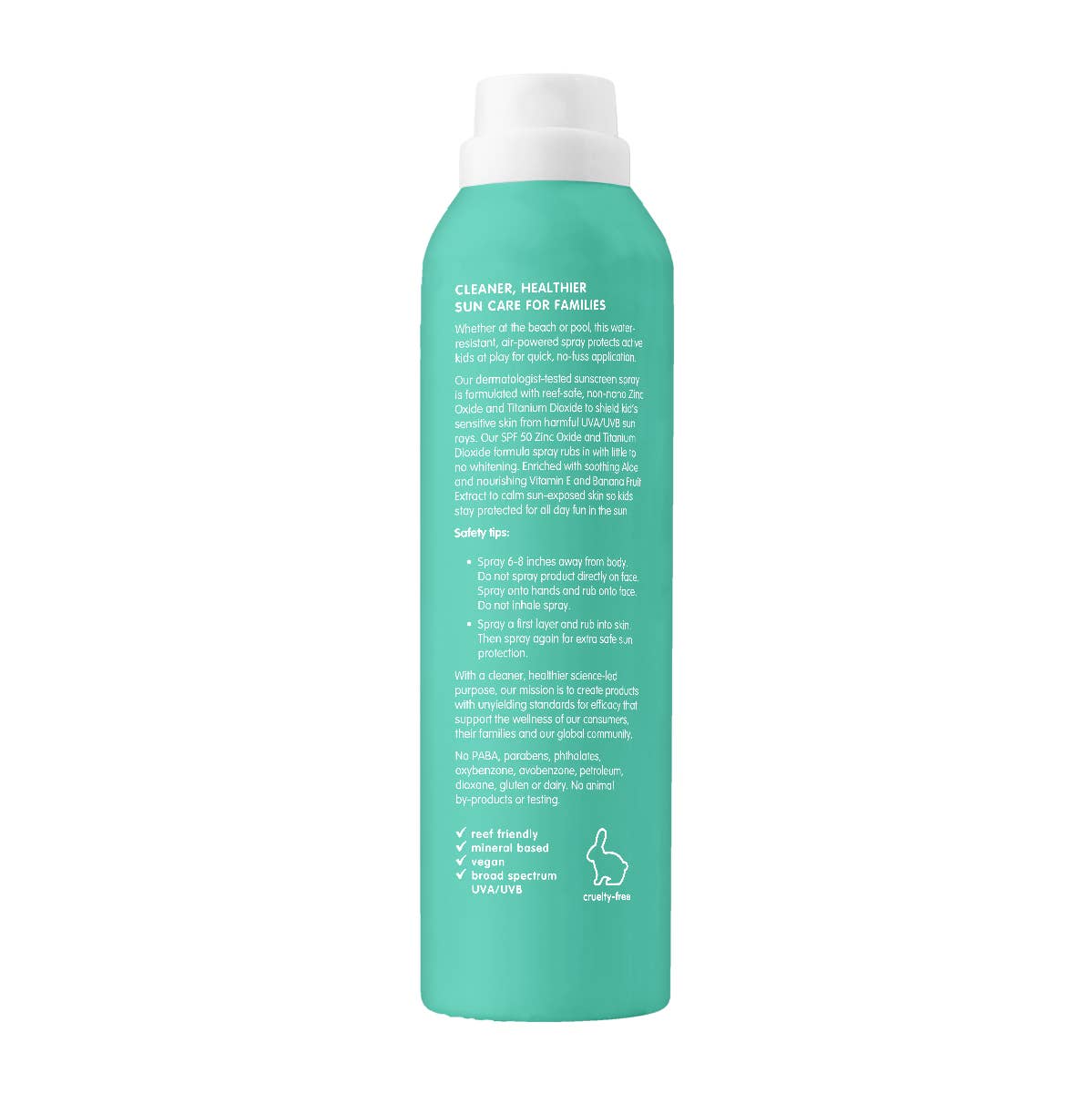 Think - Kids SPF 50 All Sheer Mineral Sunscreen Spray - The Look and Co