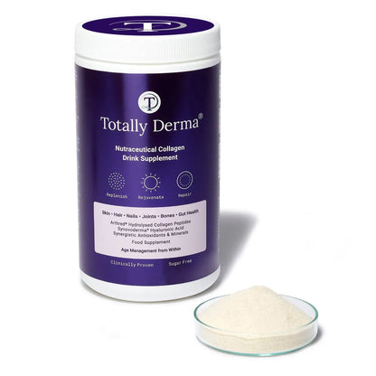 Totally Derma® Nutraceutical Collagen Drink Supplement - The Look and Co