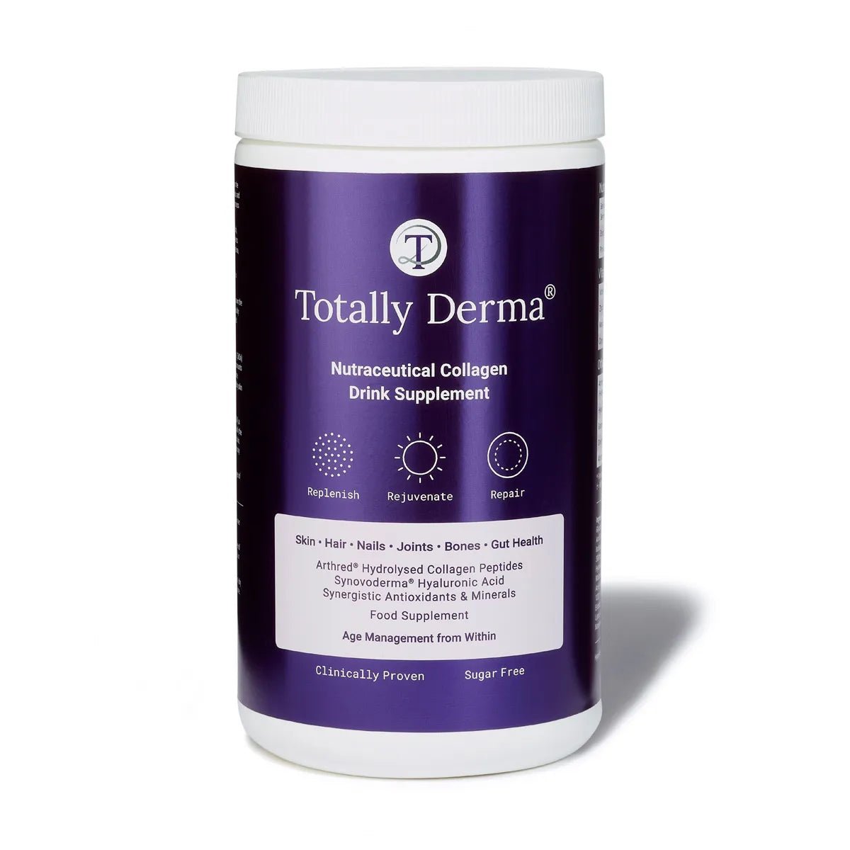 Totally Derma® Nutraceutical Collagen Drink Supplement - The Look and Co
