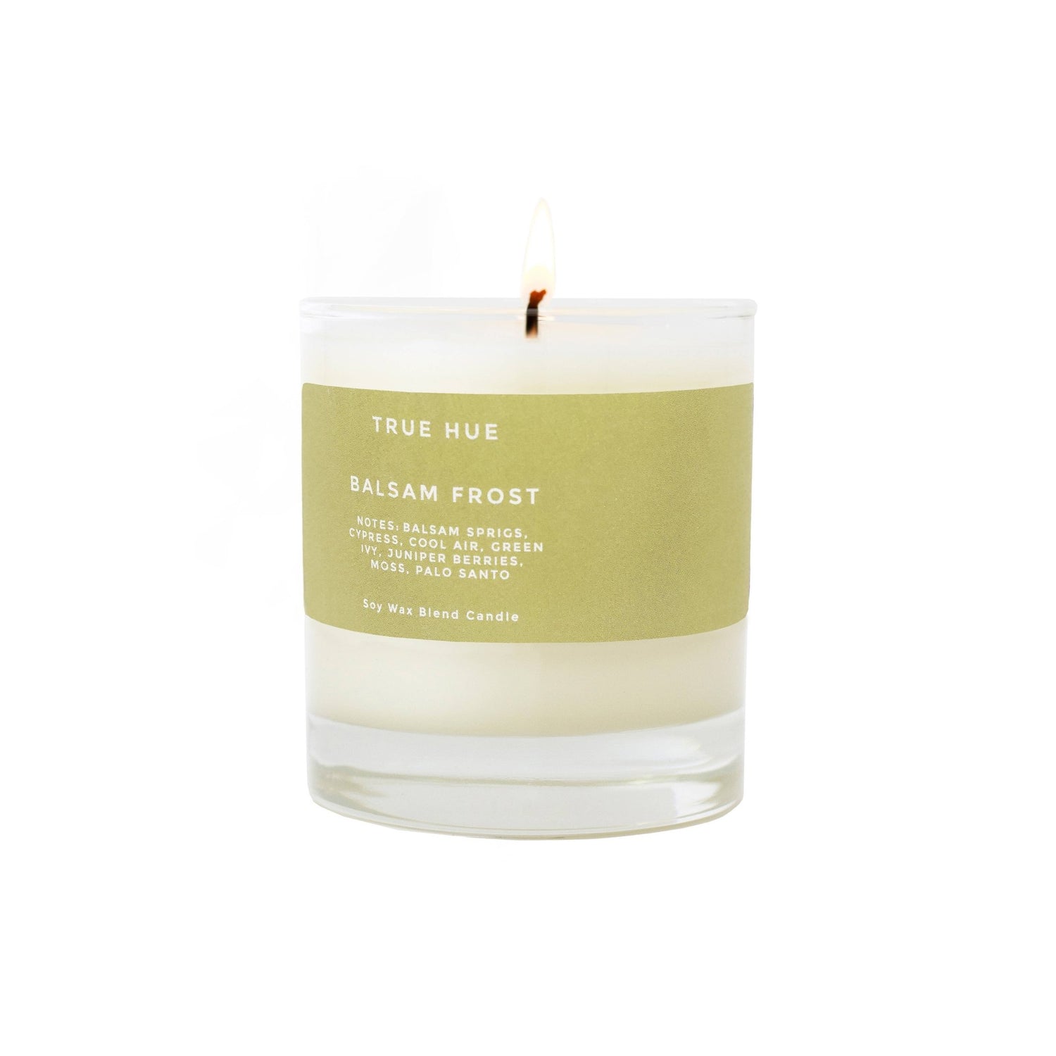 True Hue - Balsam Frost Candle - The Look and Co