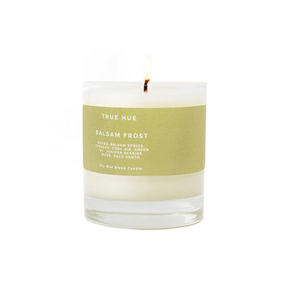 True Hue - Balsam Frost Candle - The Look and Co