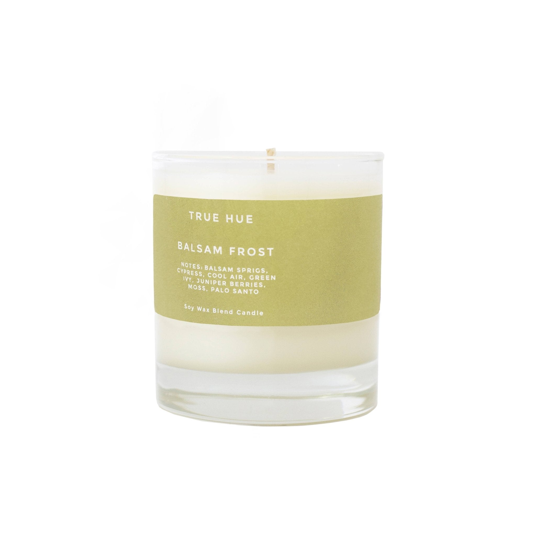 True Hue - Balsam Frost Candle - The Look and Co