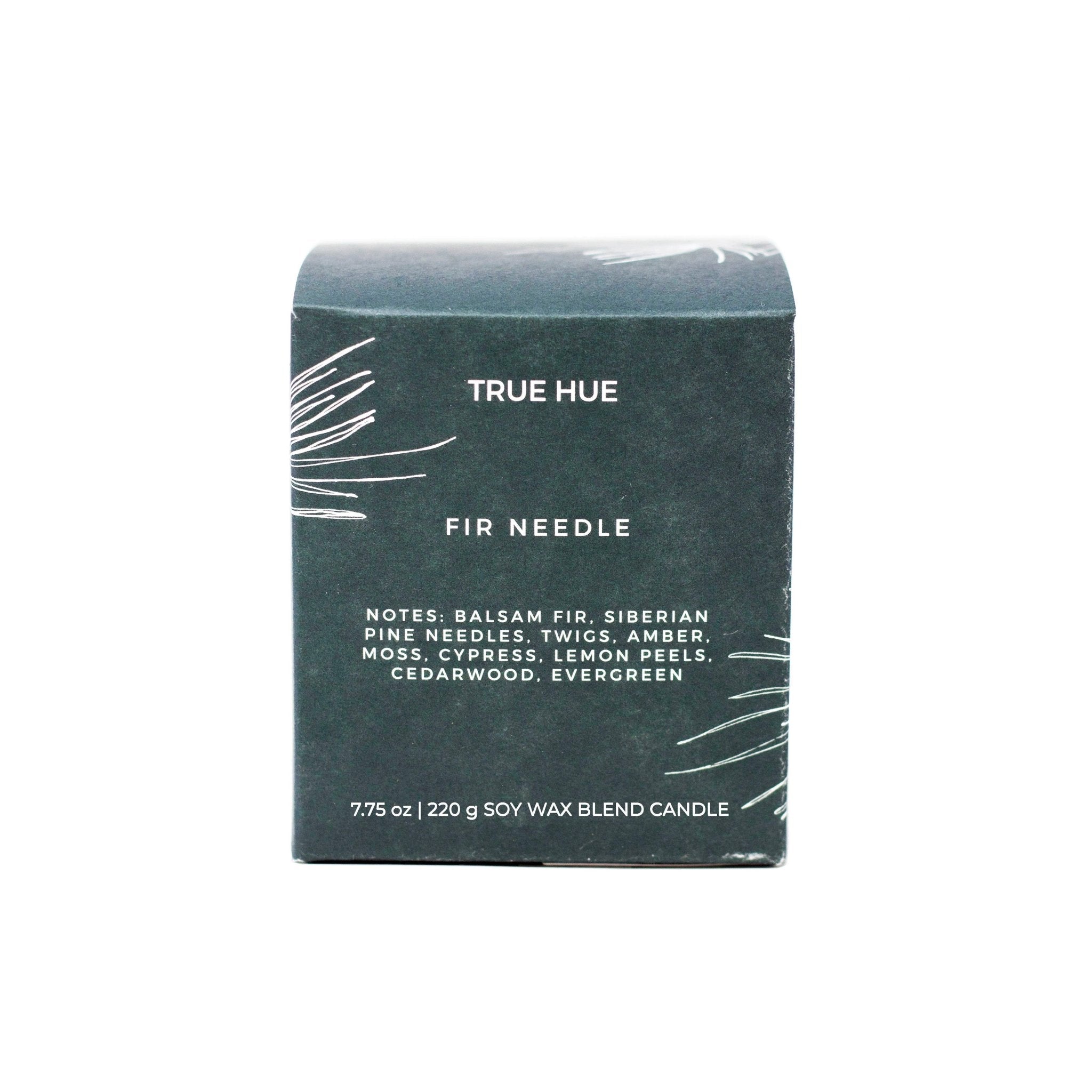 True Hue - Fir Needle Candle - The Look and Co