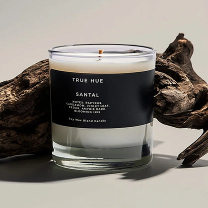 True Hue - Santal Candle - The Look and Co