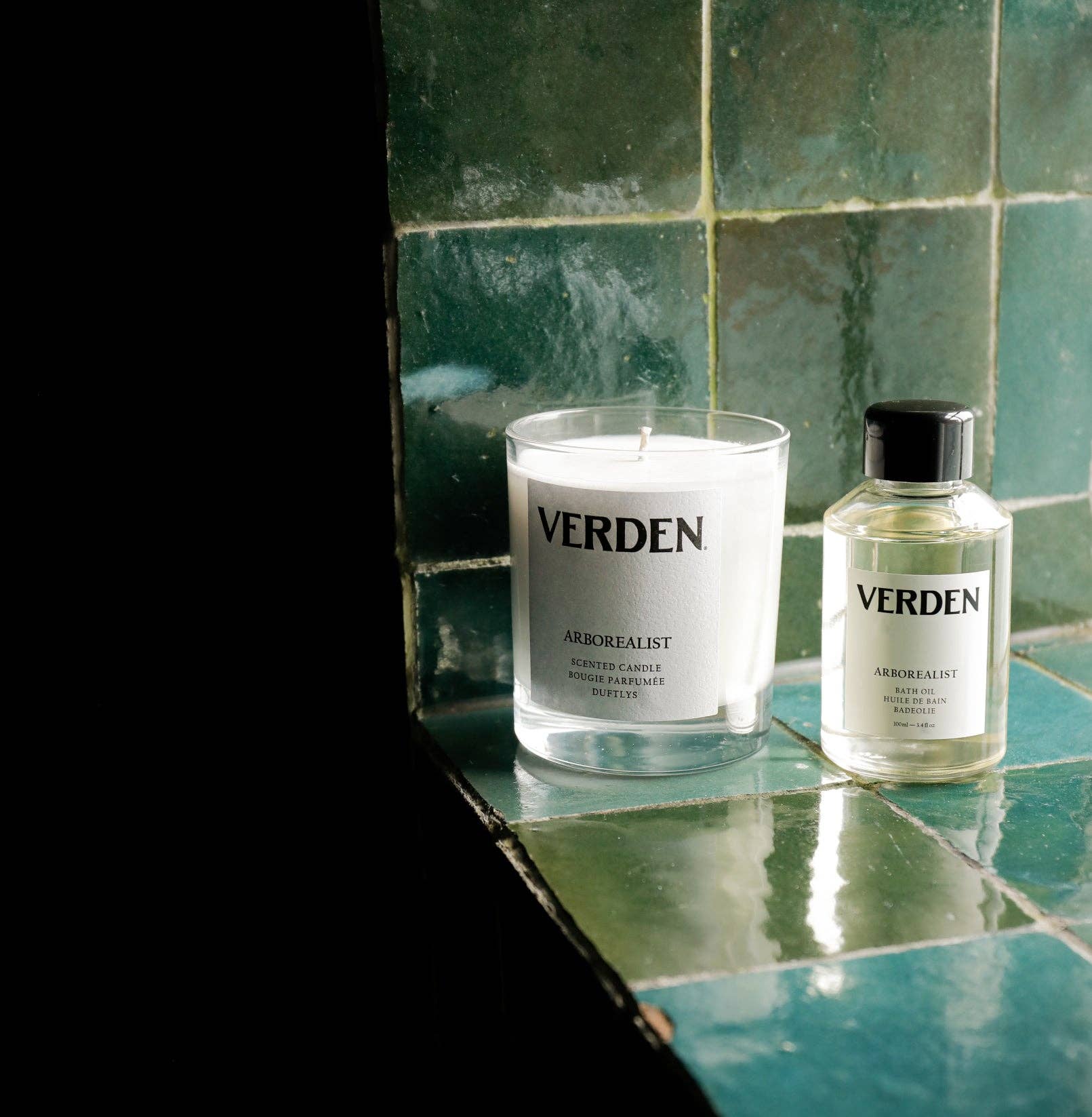 Verden - ARBOREALIST SCENTED CANDLE, Made In the UK - 100% Vegan - The Look and Co