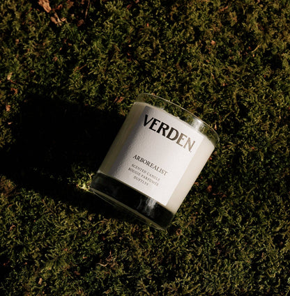 Verden - ARBOREALIST SCENTED CANDLE, Made In the UK - 100% Vegan - The Look and Co
