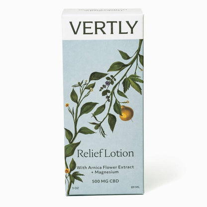 Vertly - CBD Relief Lotion - The Look and Co