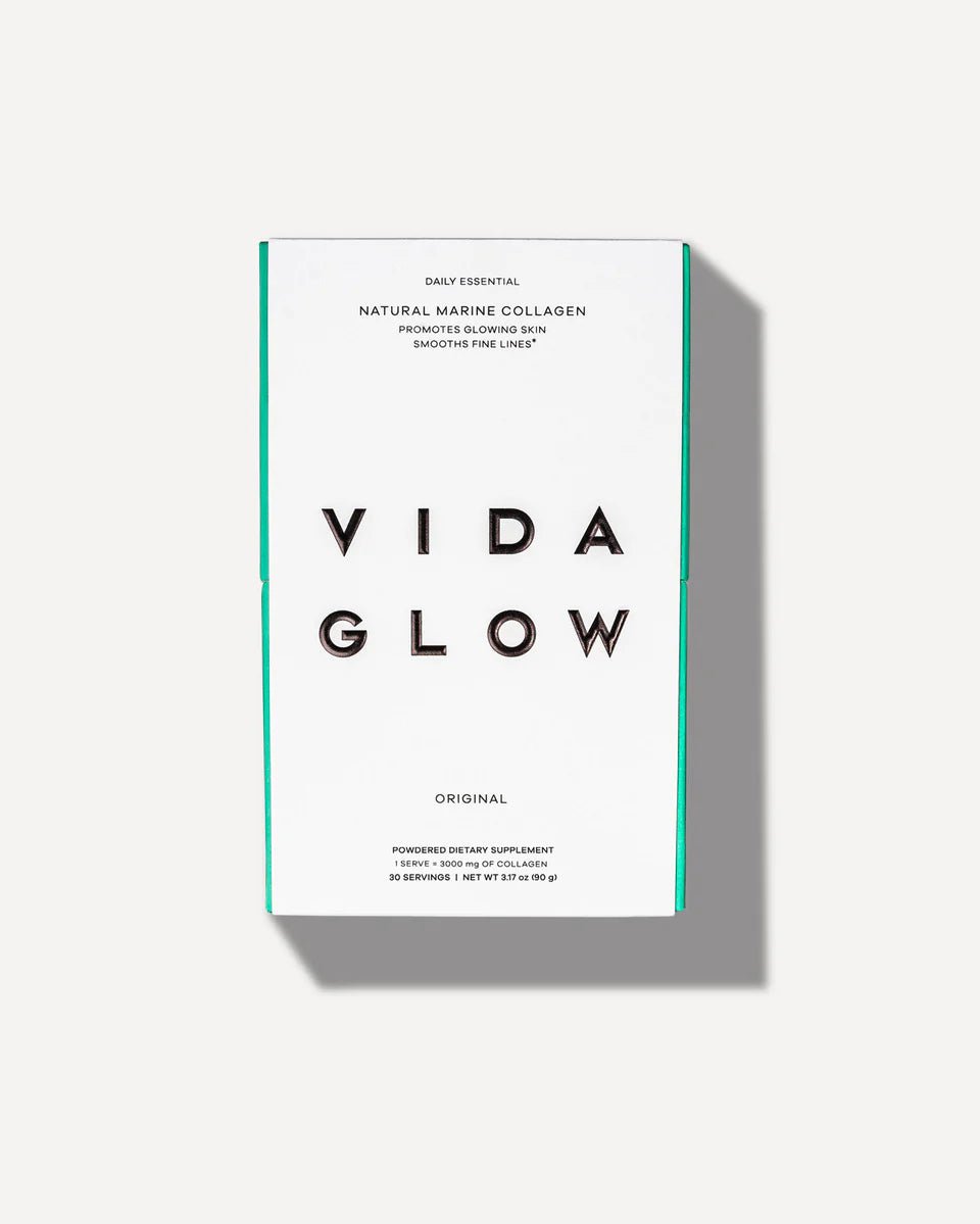 Vida Glow Natural Marine Collagen Sachets – Original - The Look and Co