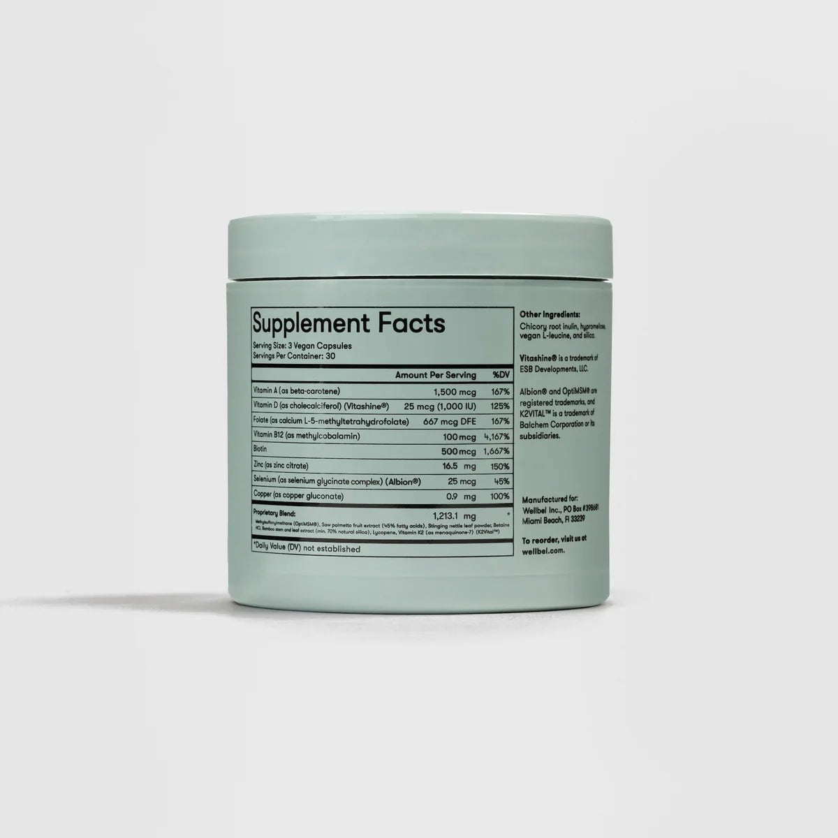 Wellbel Women+ Supplement - The Look and Co