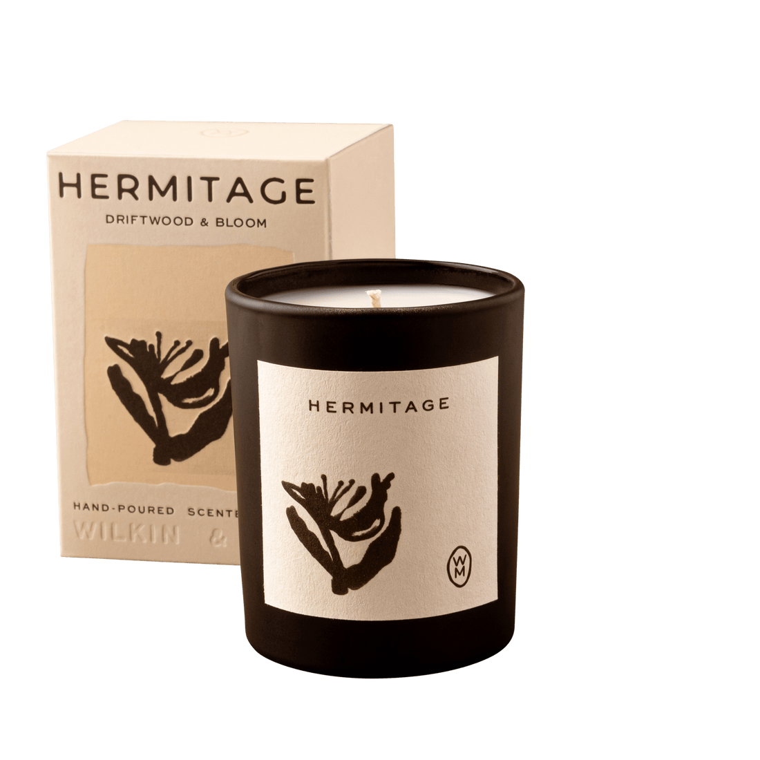 Wilkin &amp; May - Hermitage Luxury Non - toxic Candle - The Look and Co