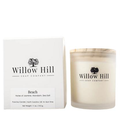 Willow Hill Beach Soy Candle - The Look and Co