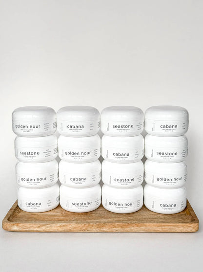 yam collective - Hand + body creme: golden hour / mandarin, gardenia, musk - The Look and Co