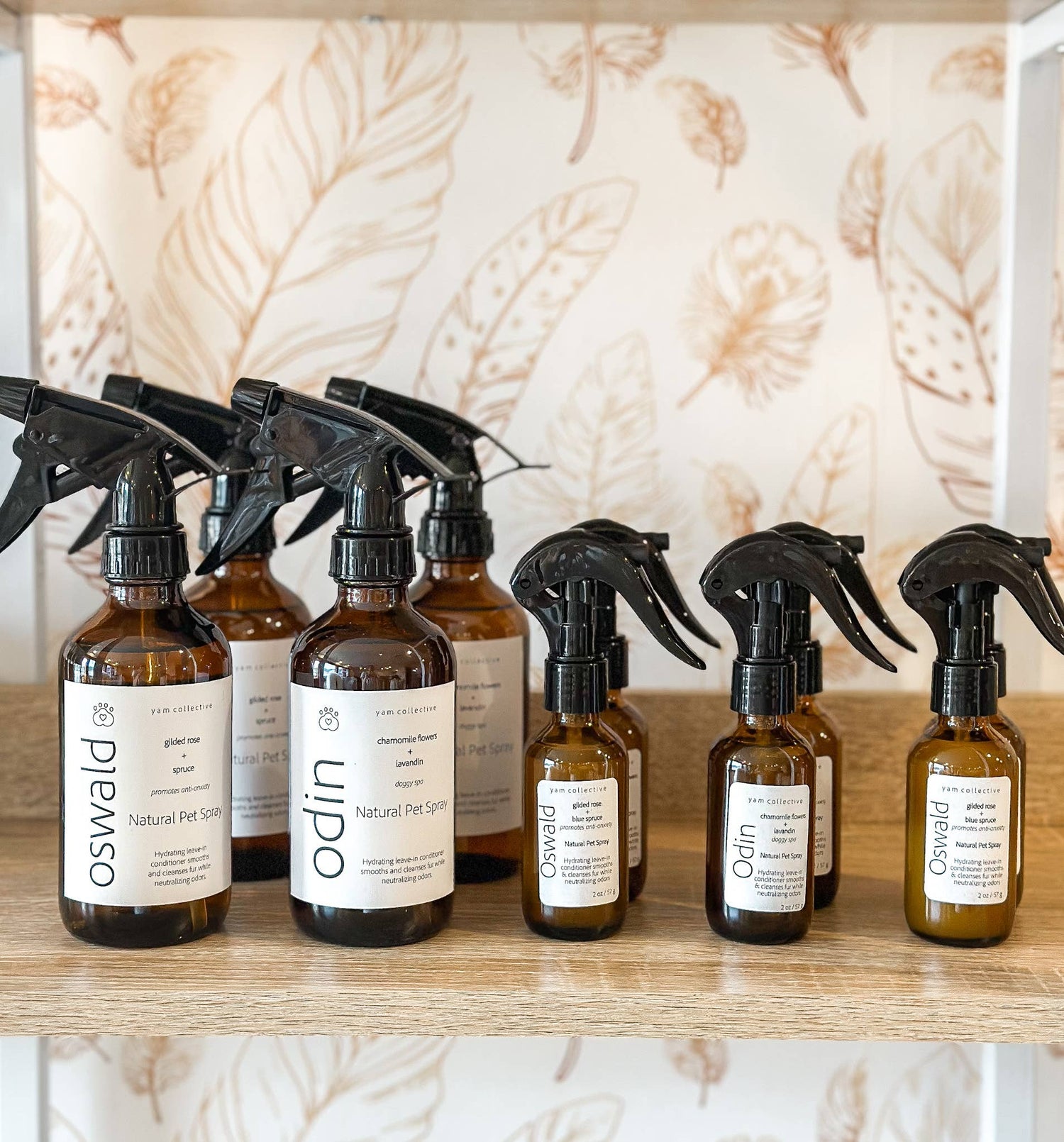 yam collective - Odin Natural Pet Spray - 8 oz chamomile + Lavandin - The Look and Co