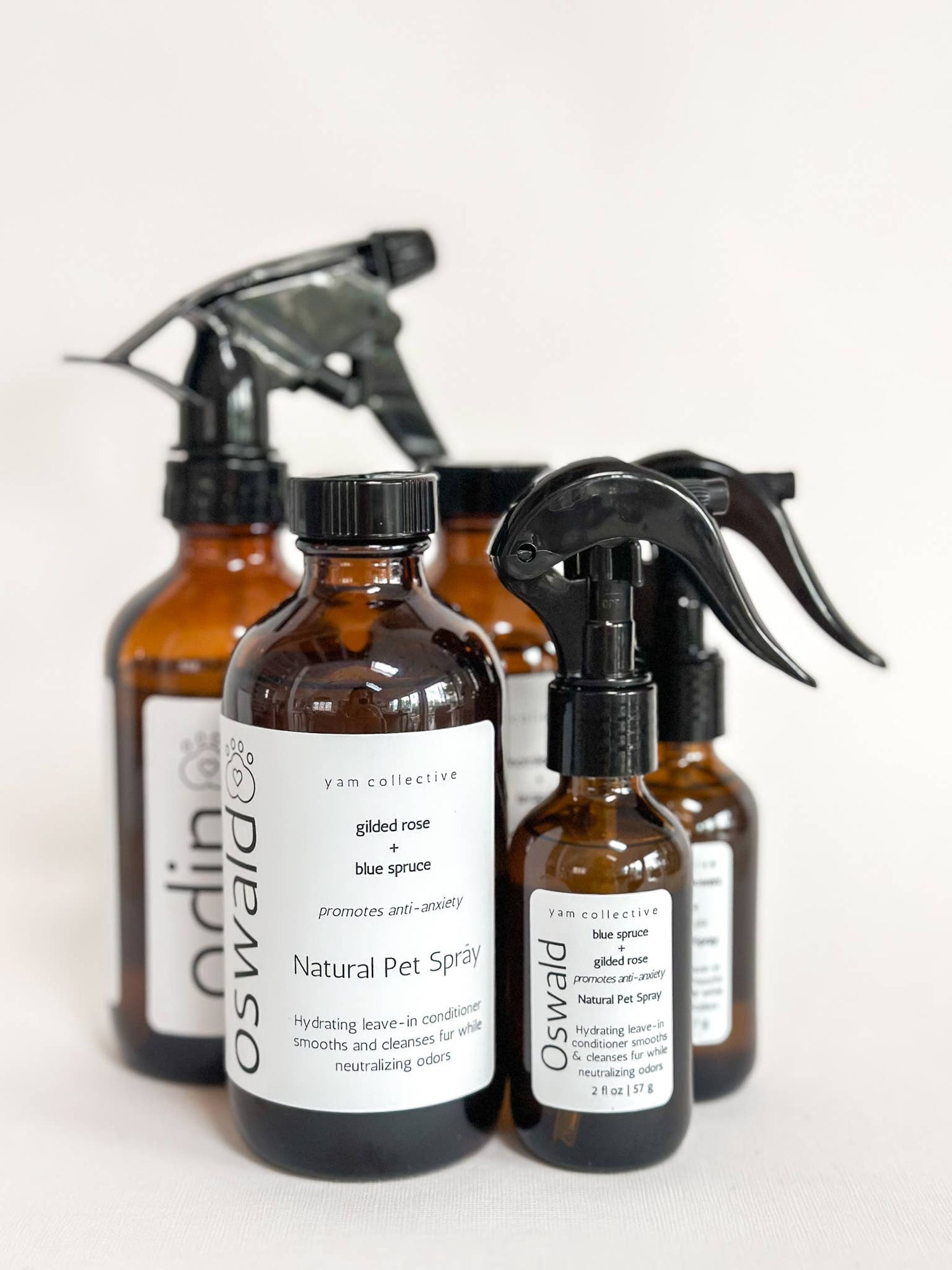 yam collective - Odin Natural Pet Spray - 8 oz chamomile + Lavandin - The Look and Co
