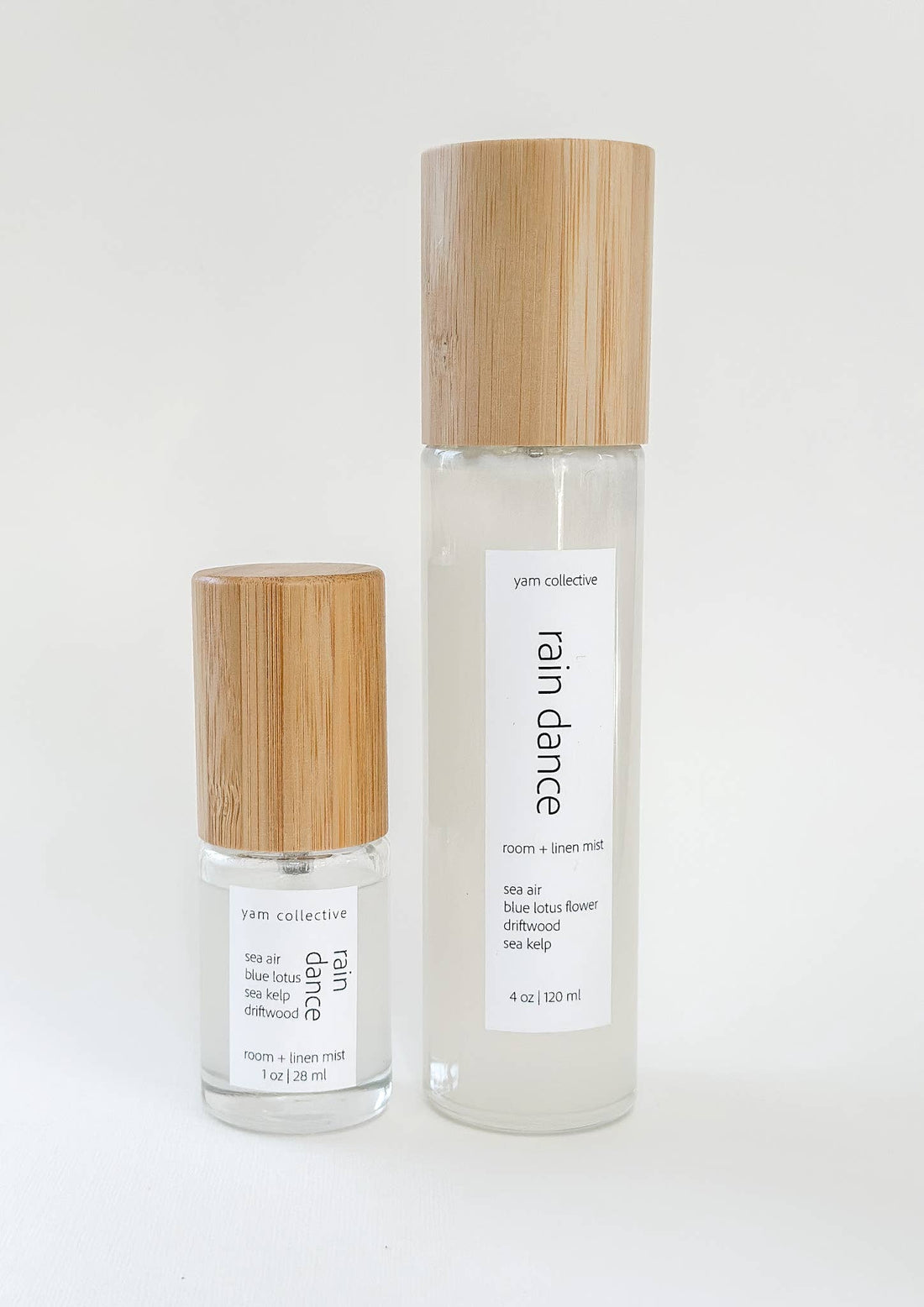 yam collective - Rain Dance - 4 oz Blue Lotus + Driftwood Room &amp; Linen Mist - The Look and Co