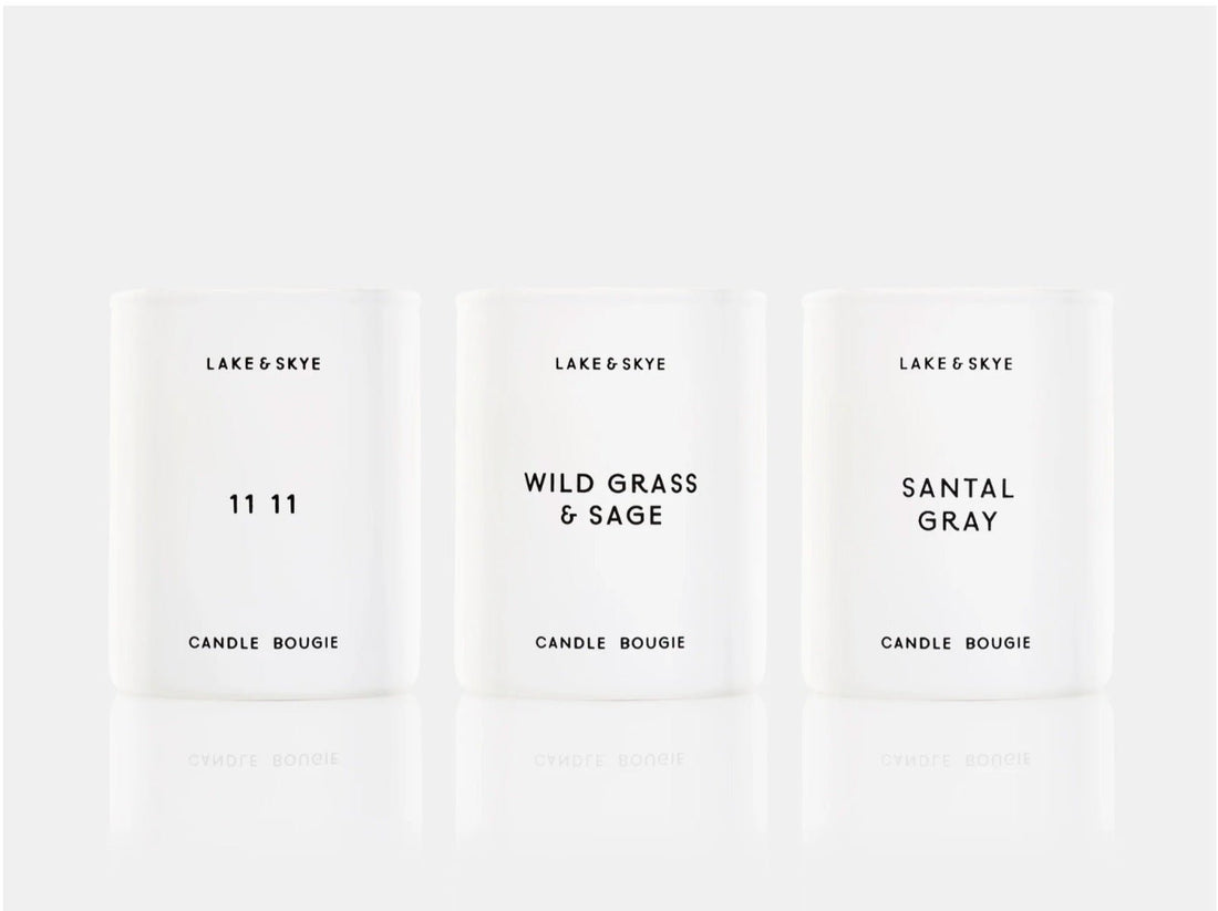 Lake &amp; Skye Mini Candle Trio Set - The Look and Co