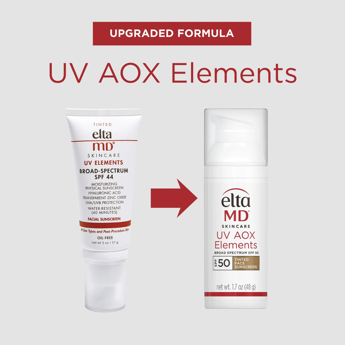 UV AOX Elements Tinted SPF 44 (formerly UV Elements) - The Look and Co